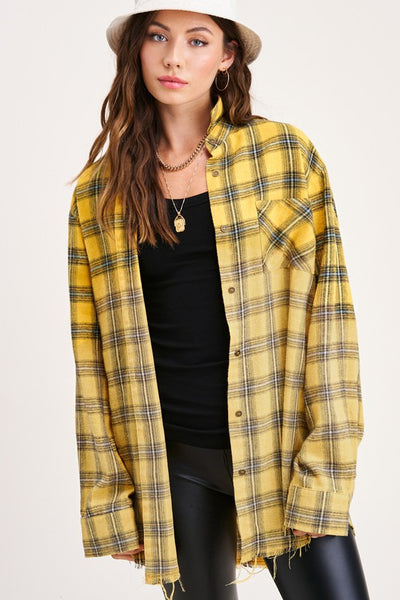 Kayla Plaid Shirt