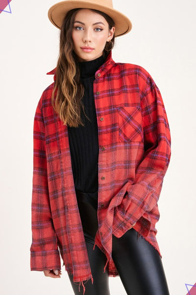 Kayla Plaid Shirt