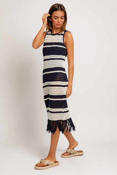 Take Me To The Beach Crochet Dress