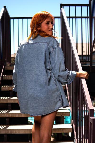 Iconic Oversize Denim Shacket